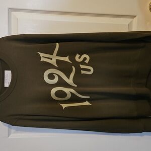 1924 US Olive Green Sweater Size Mens S